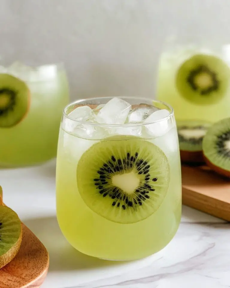 Fresh & Sweet Kiwi Lemonade Recipe