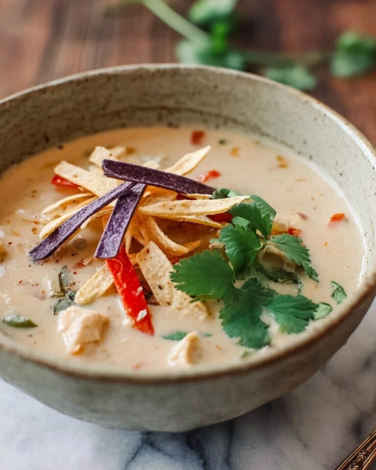 White Cheddar Poblano Soup Recipe