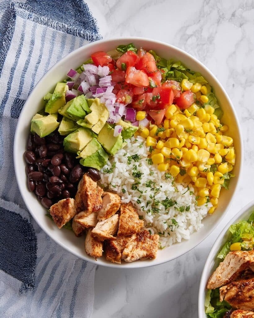 Chicken Burrito Protein Bowl Recipe