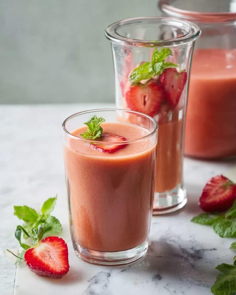Strawberry Gazpacho Soup Recipe