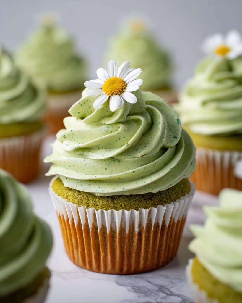 Small Batch Matcha Cupcakes Recipe