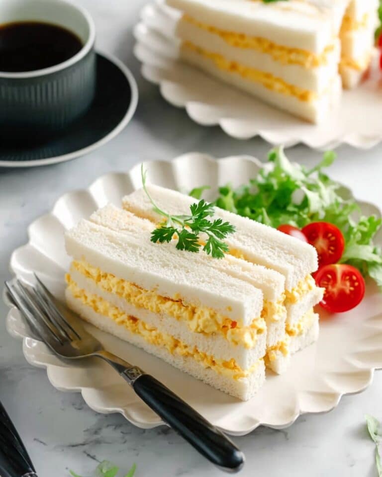 Japanese Egg Sandwich (Tamago Sando) Recipe