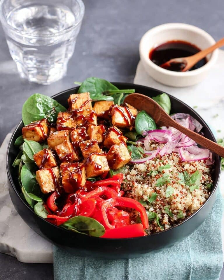 BBQ Hawaiian Tofu Bowl Recipe