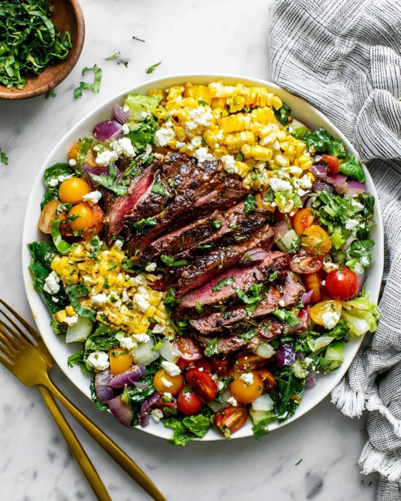 Gorgonzola Steak Salad Recipe