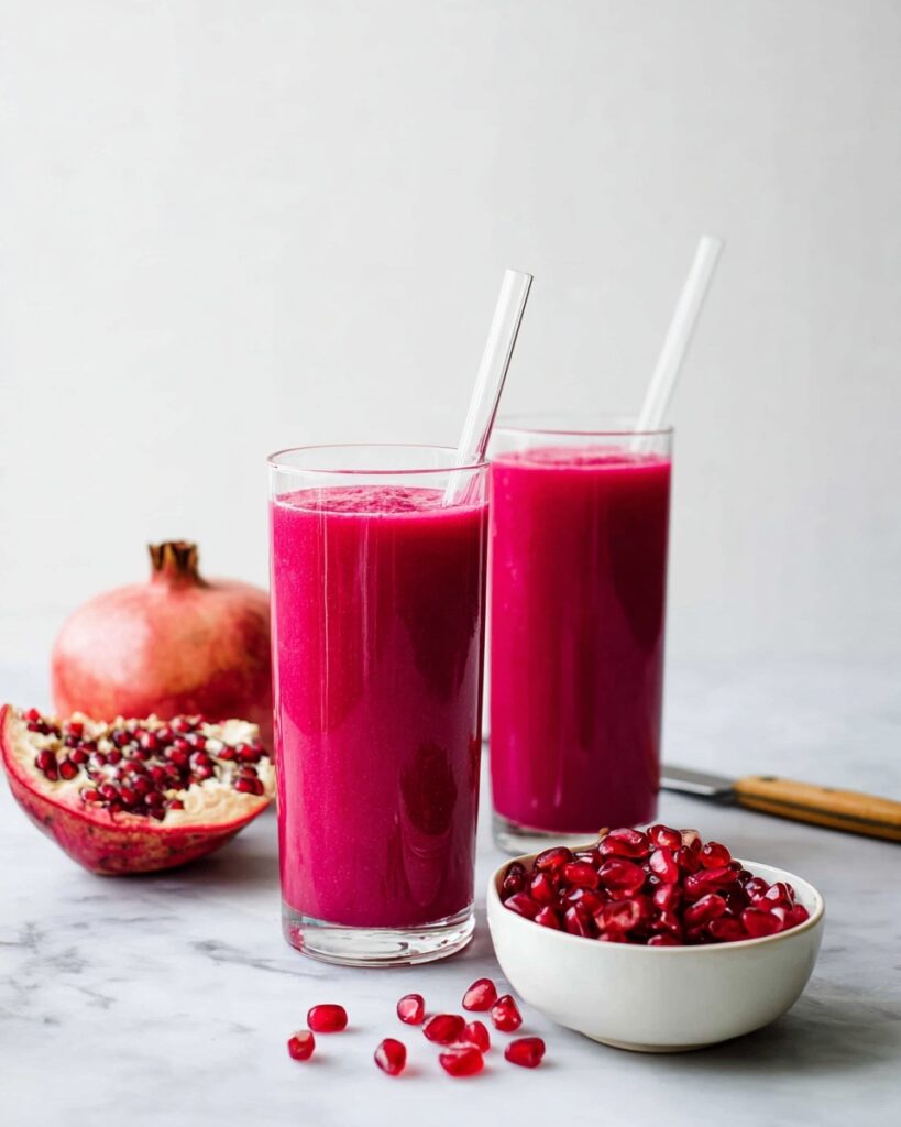 How to Make Fresh Pomegranate Juice Recipe
