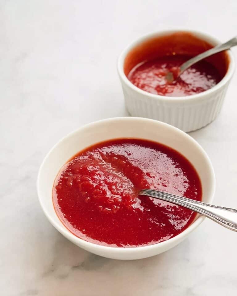 Easy Strawberry Sauce and Compote Recipes (Coulis and Fruit Topping) Recipe