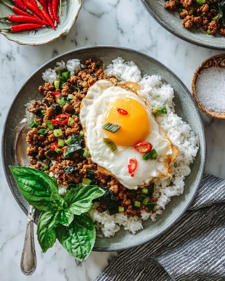 Thai Basil Chicken (Pad Krapow Gai) Recipe
