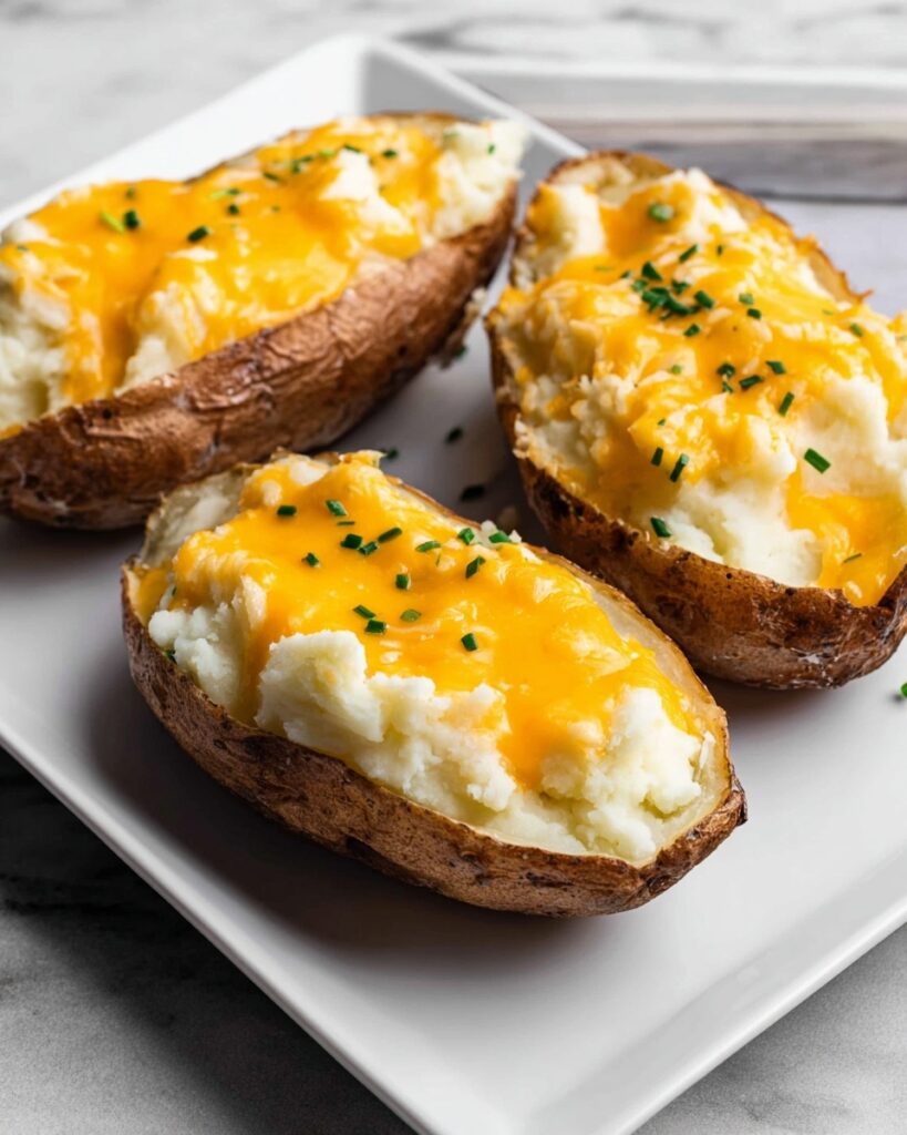Twice Baked Potatoes Recipe