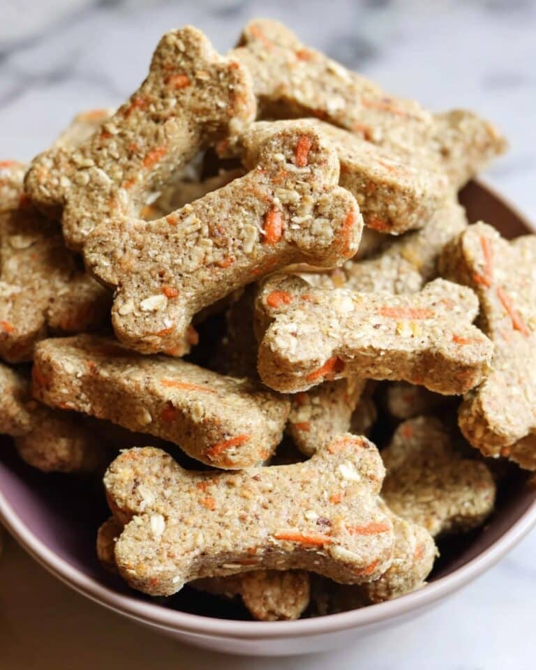 Homemade Carrot Cake Dog Treats Recipe