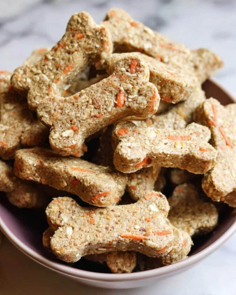 Homemade Carrot Cake Dog Treats Recipe