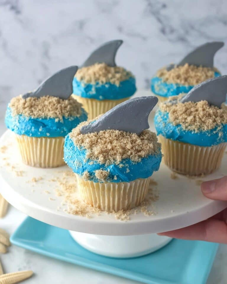 Shark Costume Cupcakes Recipe