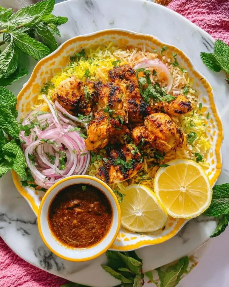 Persian Chicken with Saffron Rice Recipe