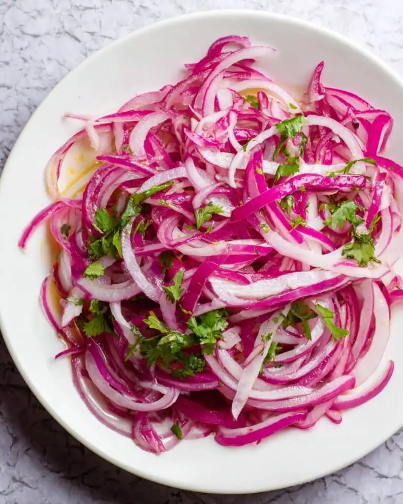 Salsa Criolla (Red Onion Dressing) Recipe