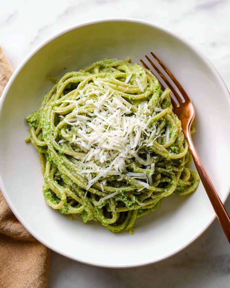Tallarin Verde (Peruvian Pasta Pesto) Recipe