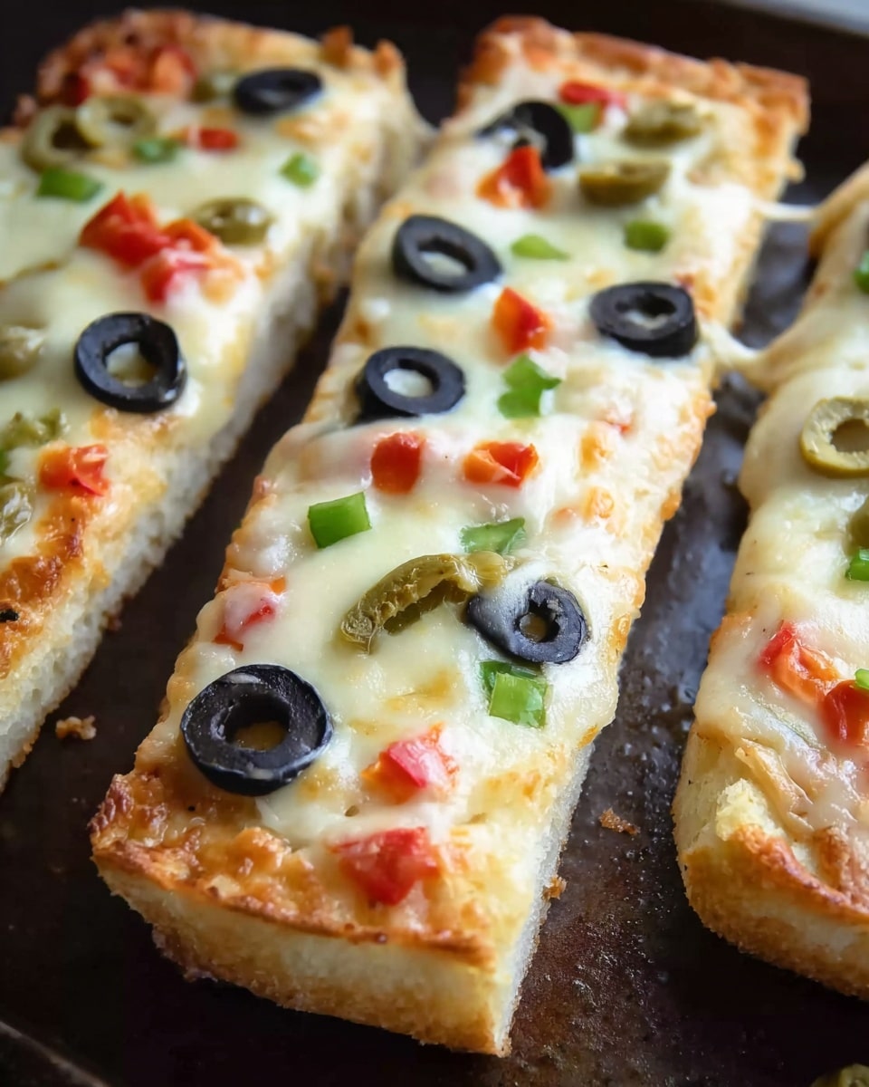 A close-up of a pizza slice on a white plate with a white marbled surface underneath; the pizza has a thick, golden crust base with a soft and slightly puffy texture, topped with creamy melted white cheese spread across the surface, dotted with small pieces of red and green vegetables; black olive slices and green olive slices are scattered evenly on top, adding contrast with their smooth, shiny texture; a woman's hand is holding the plate from the edge. photo taken with an iphone --ar 4:5 --v 7