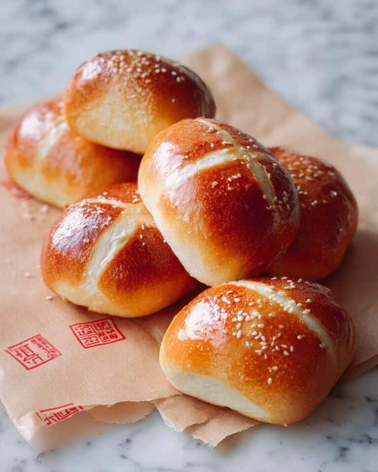 Coconut Filling Chinese Cocktail Buns Recipe
