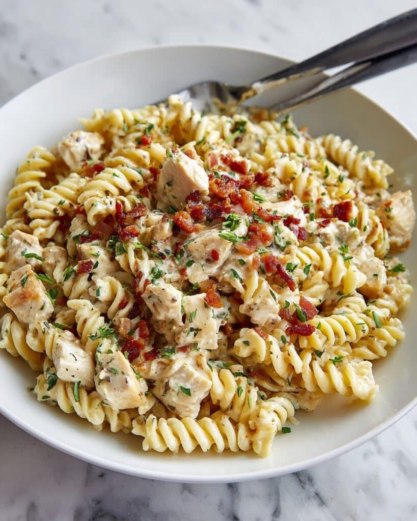 Chicken Bacon Ranch Pasta Recipe