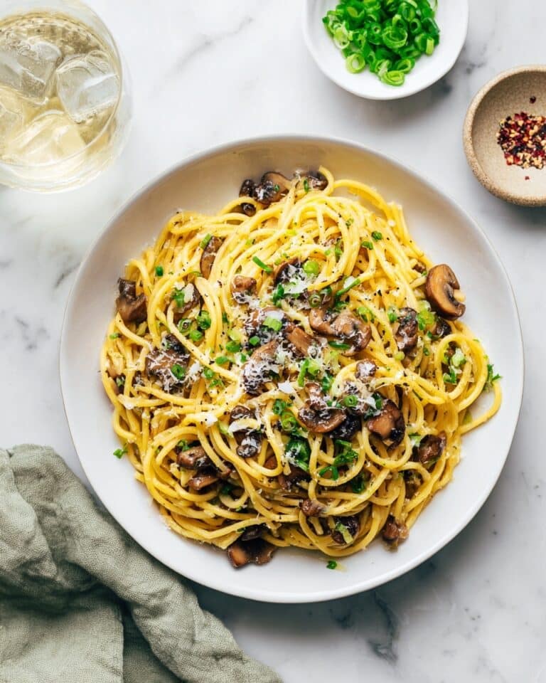 Mushroom Miso Pasta Recipe