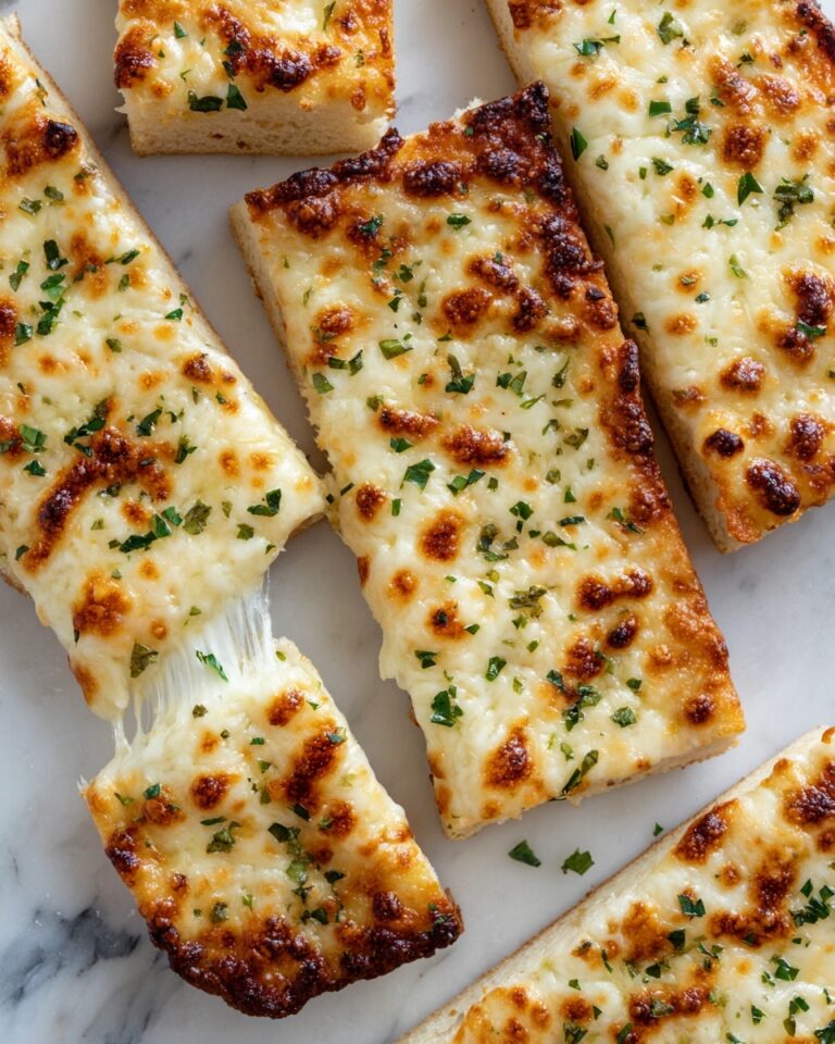 Homemade Cheesy Breadsticks Recipe
