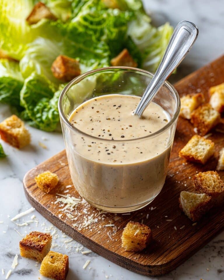 Easy Caesar Dressing Recipe