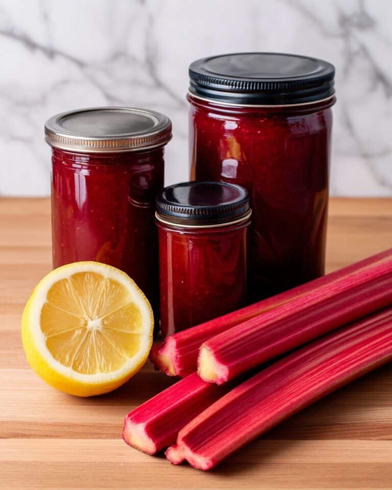 Rhubarb Jam Recipe