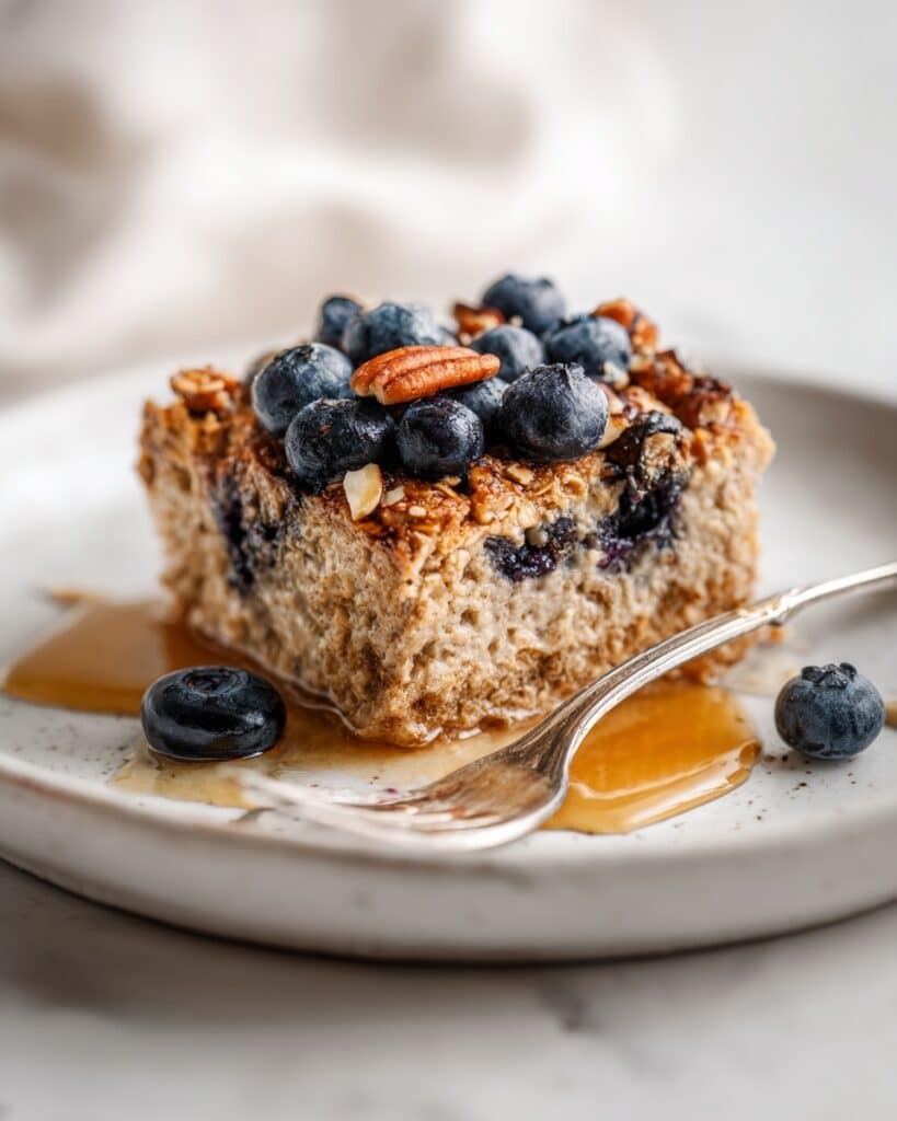 Baked Blueberry Oatmeal Recipe