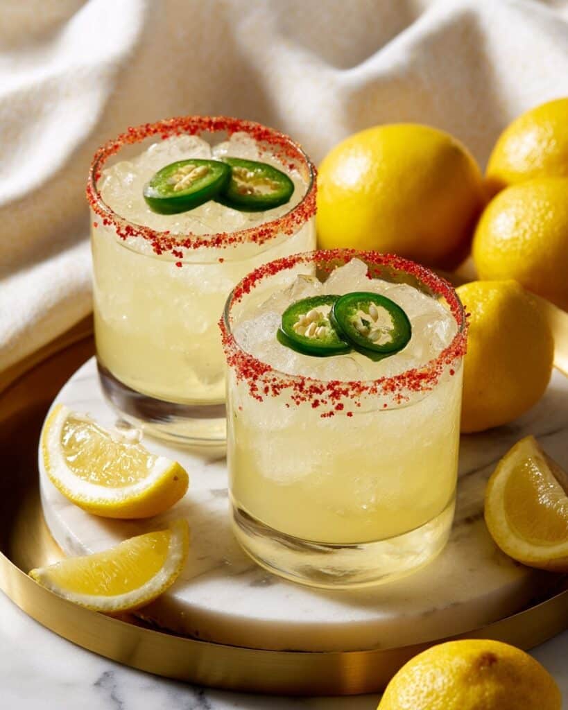 Skinny Spicy Jalapeno Margarita Recipe