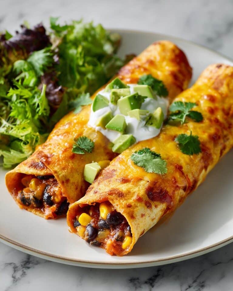 Black Bean Enchiladas Recipe