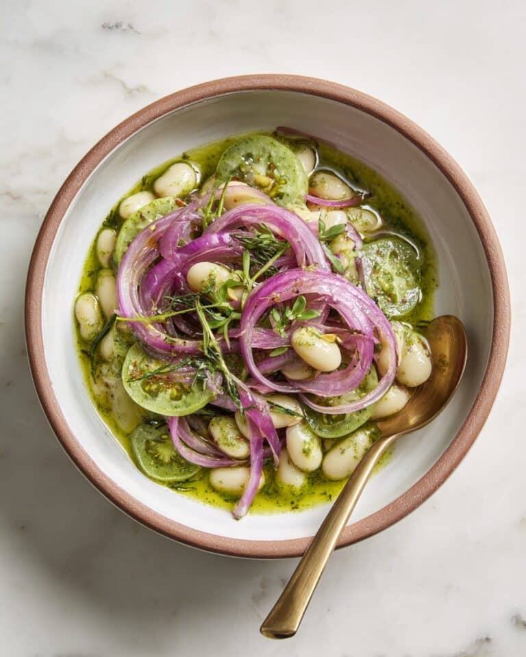 Tomatillo and Cilantro White Bean Bowls with Fresh Salsa Recipe