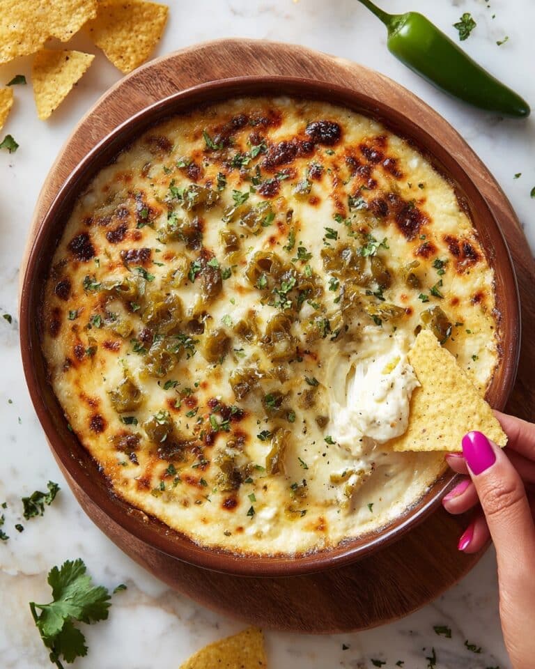 Hatch Green Chile Cheese Dip Recipe