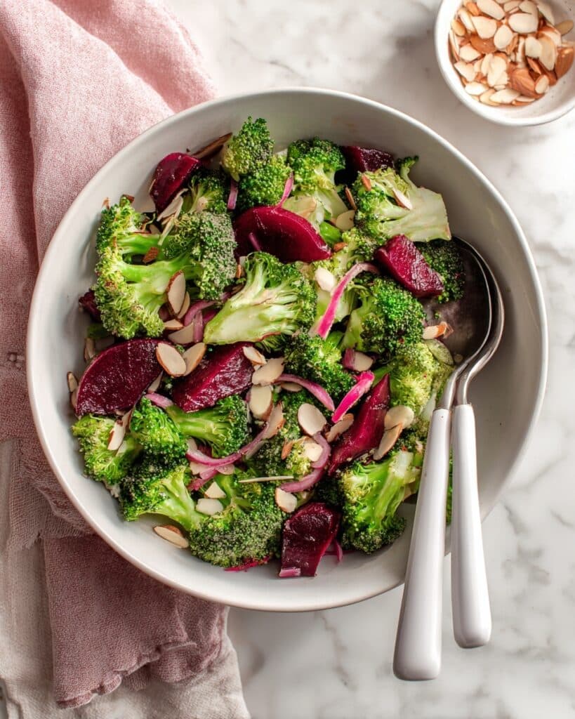 Broccoli Beet Salad Recipe