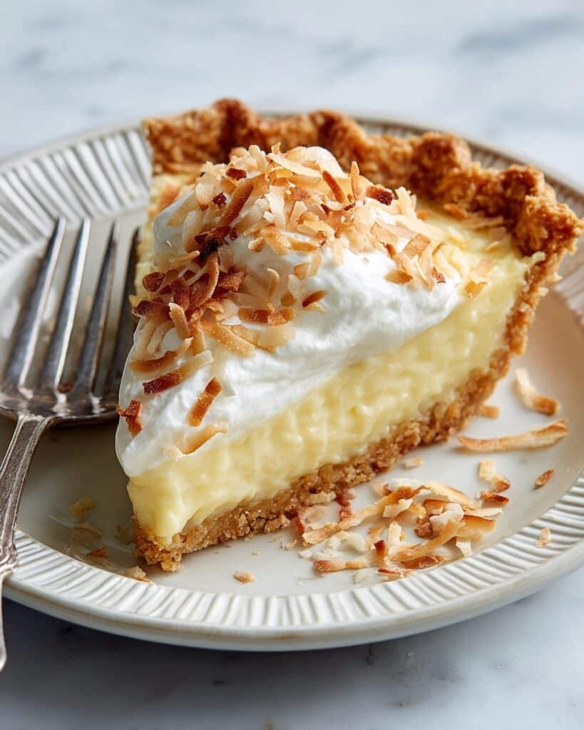 Coconut Custard Pie Recipe