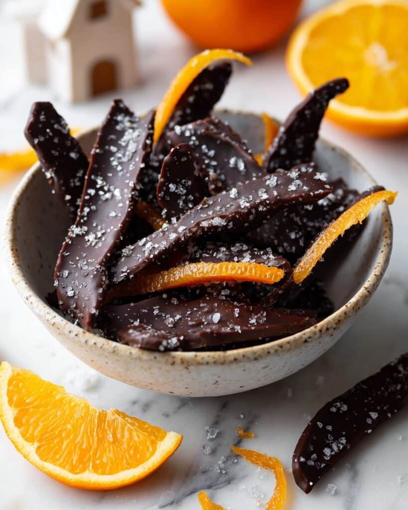 Chocolate Covered Orange Peels Recipe