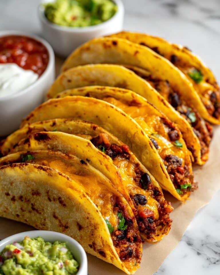 Crispy Baked Ground Chicken Tacos Recipe