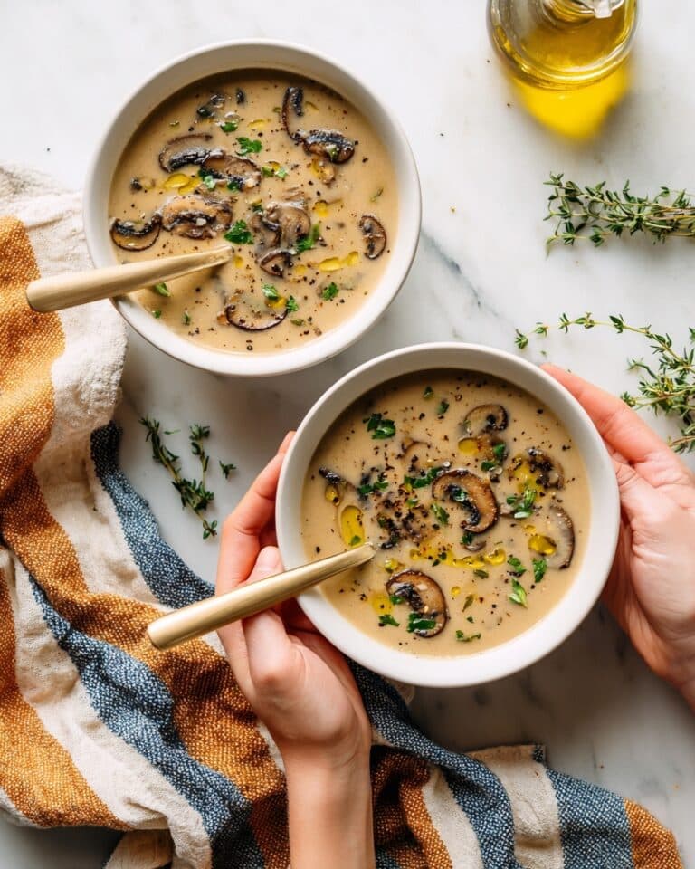Creamy Mushroom Soup Recipe