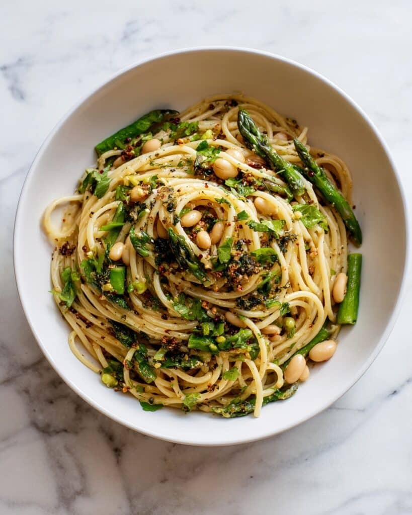 Lemon Asparagus Pasta Recipe