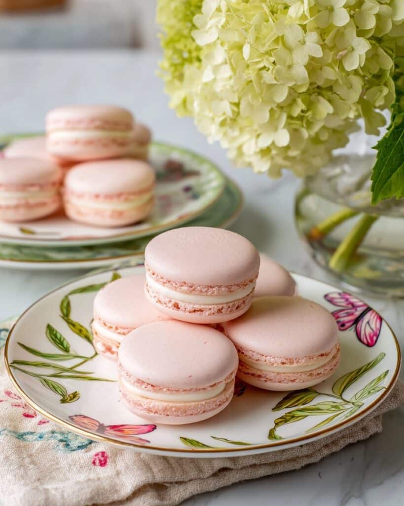 Decadent Vanilla Bean French Macarons with Creamy Butter Filling Recipe