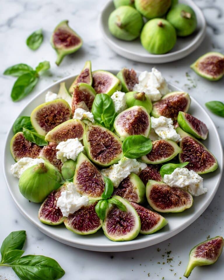Creamy Fig Burrata Summer Salad Recipe