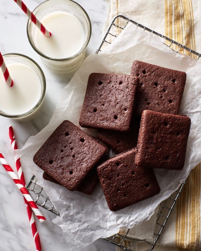 Homemade Chocolate Graham Crackers Recipe