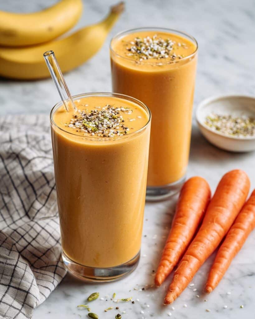 Banana Carrot Smoothie Recipe