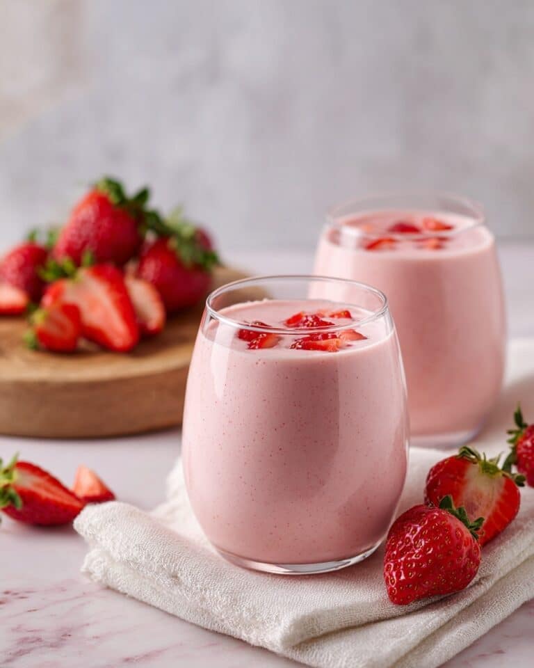 Creamy Strawberry Banana Smoothie Recipe