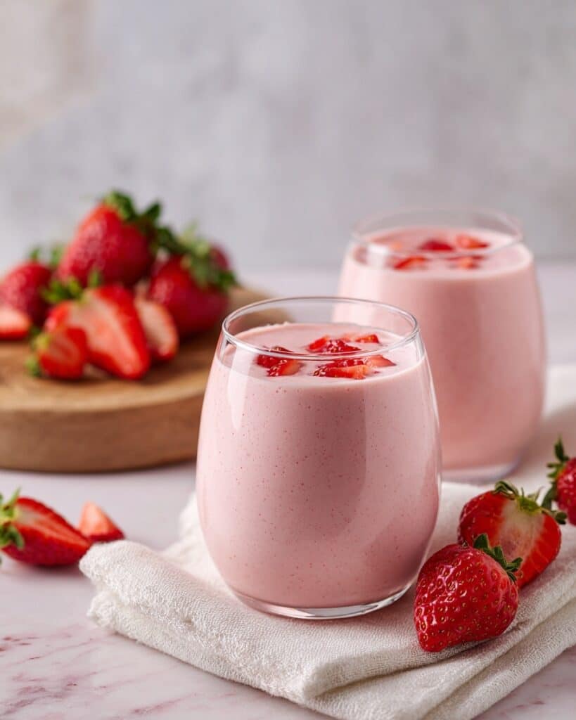 Creamy Strawberry Banana Smoothie Recipe