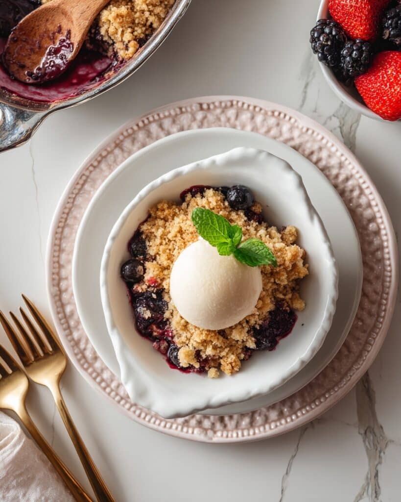 Healthy Berry Crumble Recipe