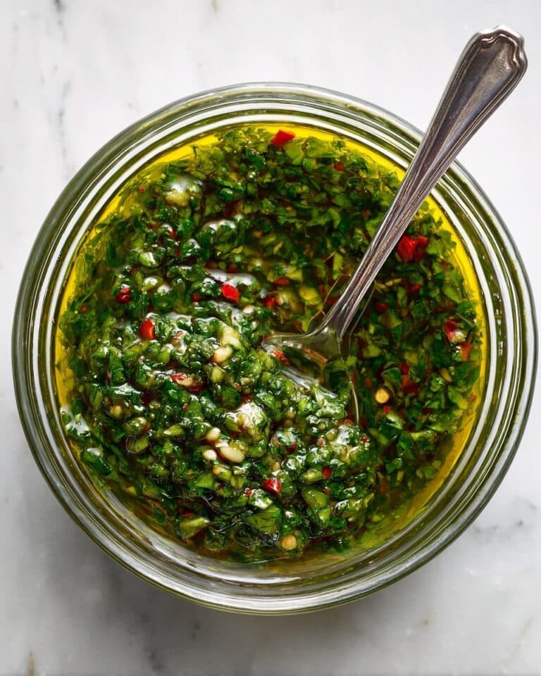 Easy Zhoug (Spicy Cilantro Sauce) Recipe