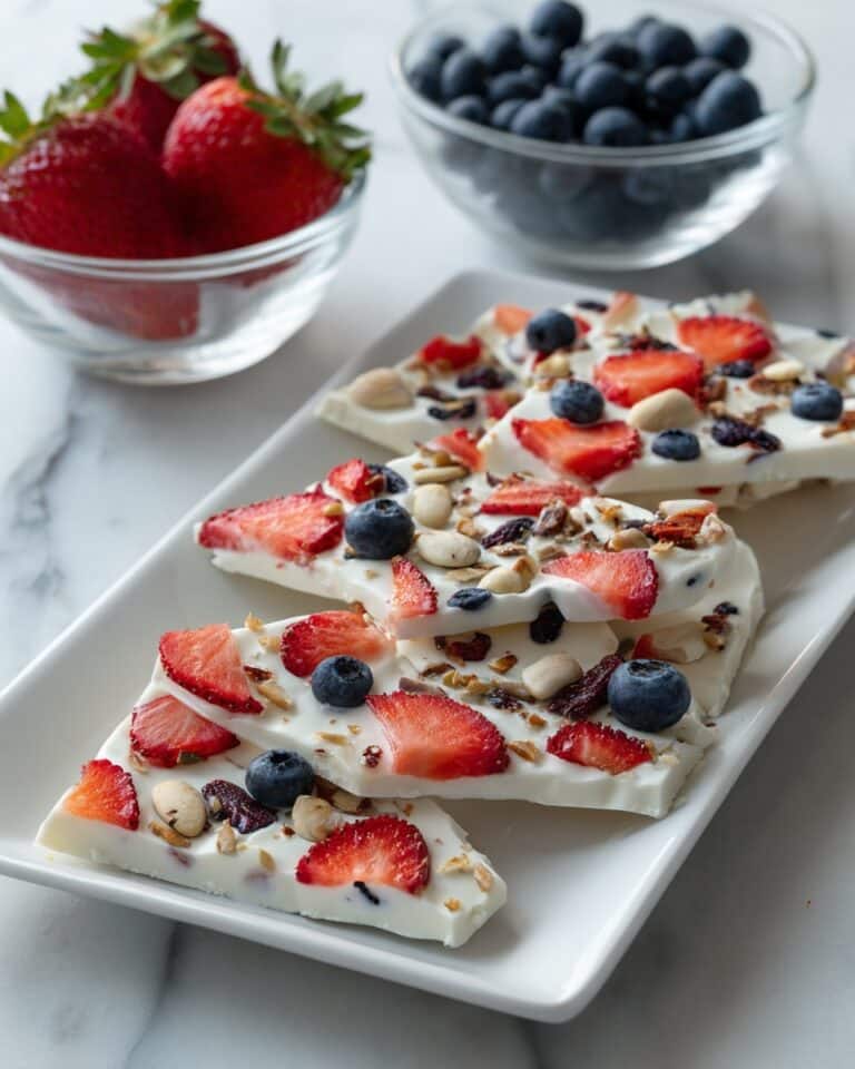 Keto Frozen Yogurt Bark Recipe