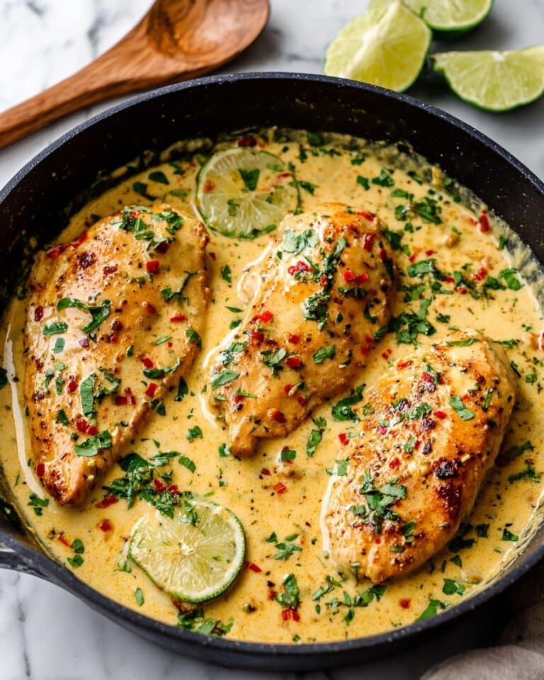 Creamy Coconut Lime Chicken Recipe