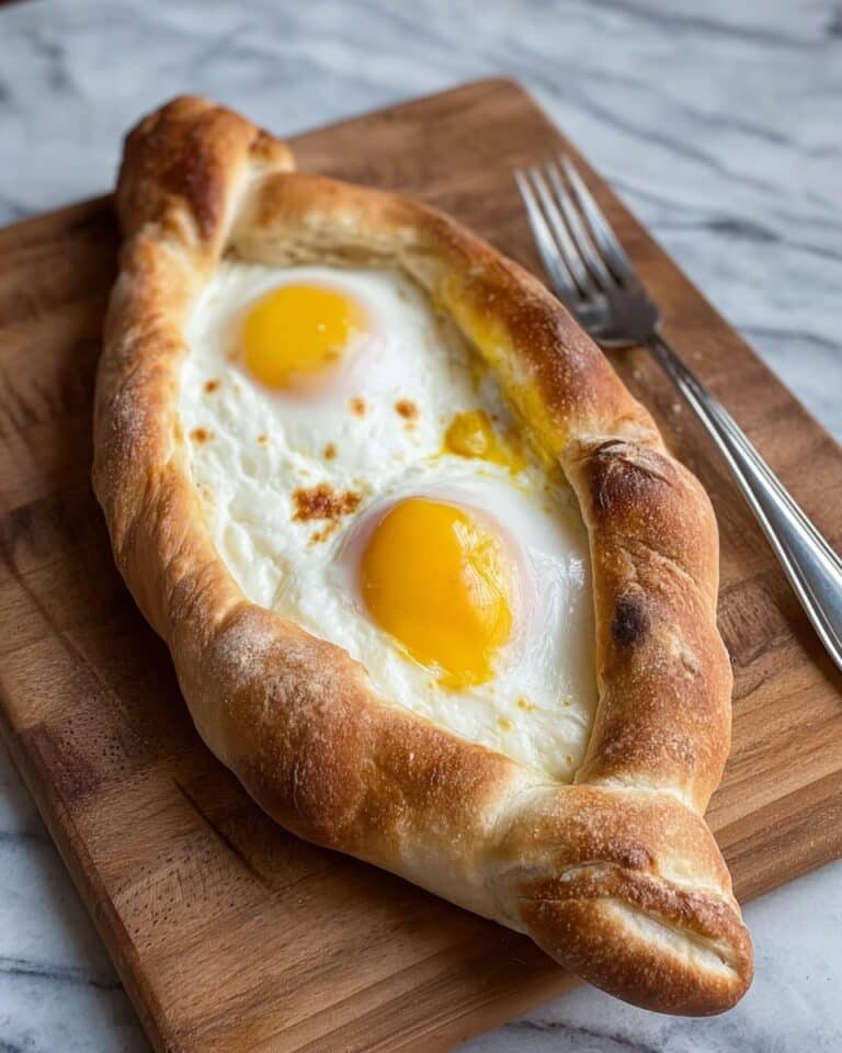 Sourdough Khachapuri Adjaruli Recipe