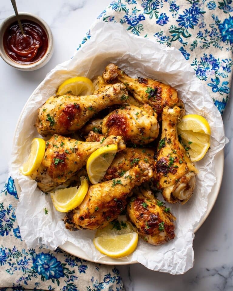 Lemon Pepper Chicken Drumsticks (Baked or Grilled) Recipe
