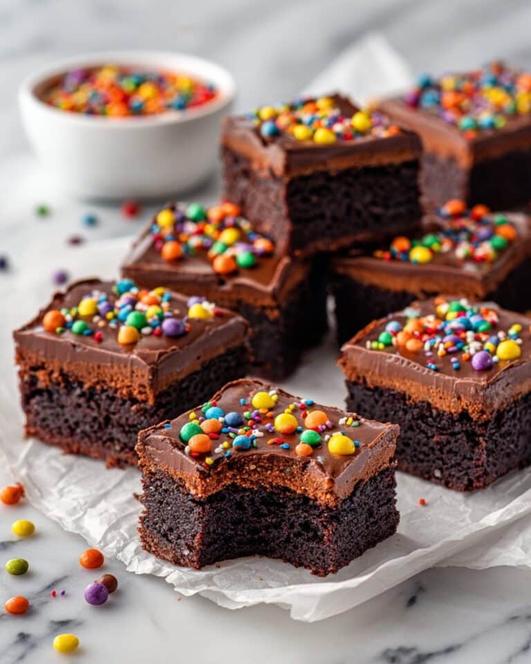 No-Bake Vegan Cosmic Brownies Recipe