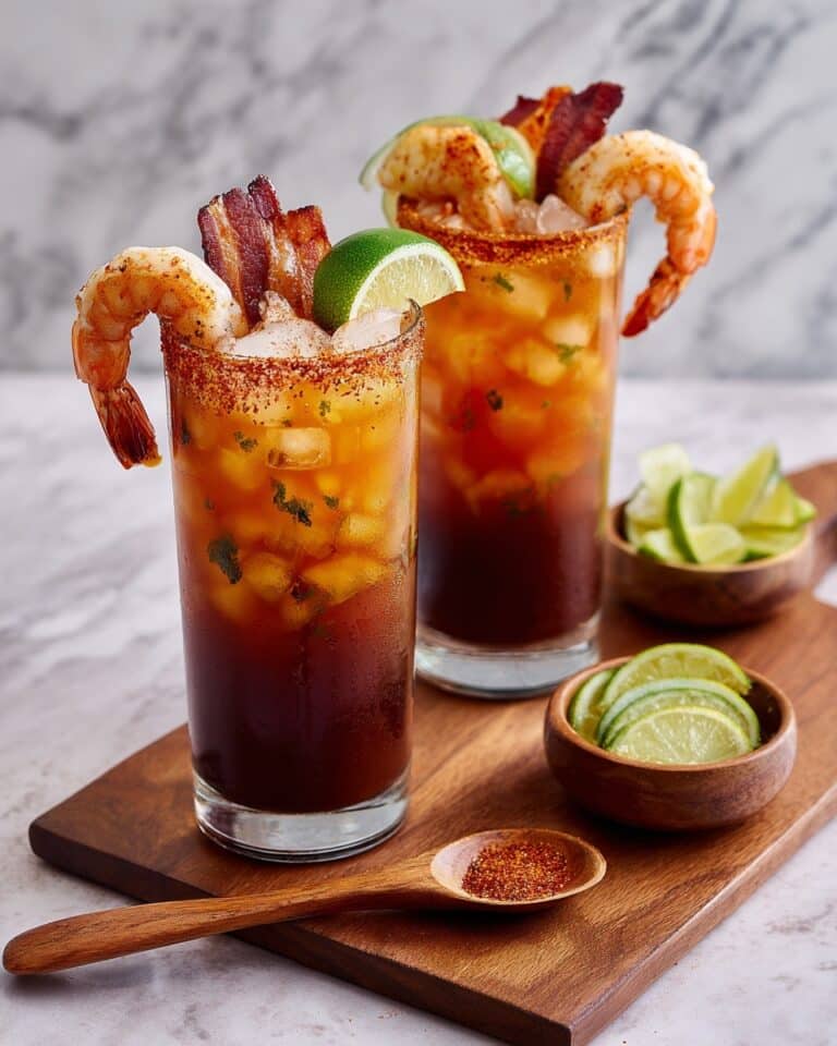 Elevated Michelada with Miso and Fresh Citrus Recipe